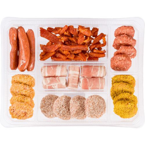 Foto van DekaVers Gourmetschotel voordeel op witte achtergrond