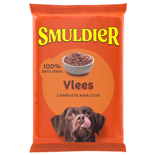 Foto van Smuldier Vlees compleet op witte achtergrond