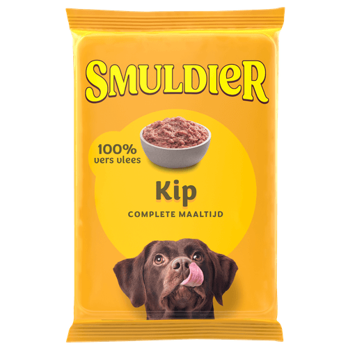 Foto van Smuldier Kip compleet op witte achtergrond