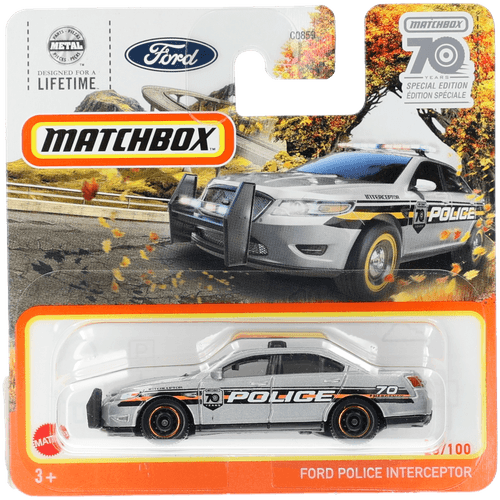 Foto van Matchbox auto op witte achtergrond