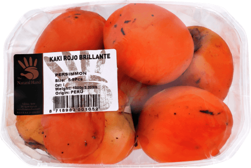 Foto van Kakifruit op witte achtergrond