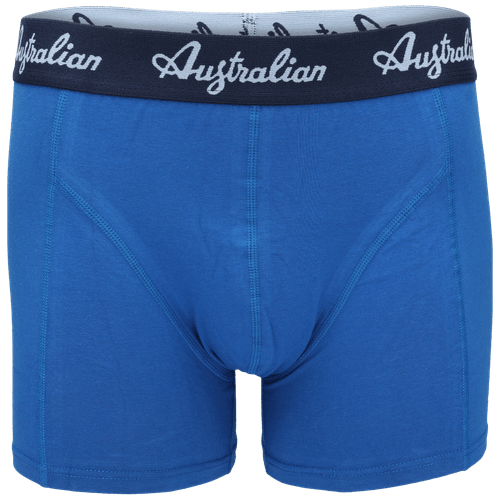 Foto van Australian herenboxershorts op witte achtergrond