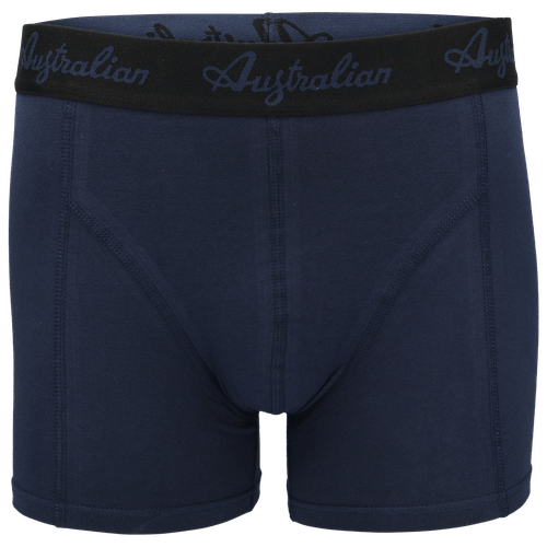Foto van Australian herenboxershorts op witte achtergrond