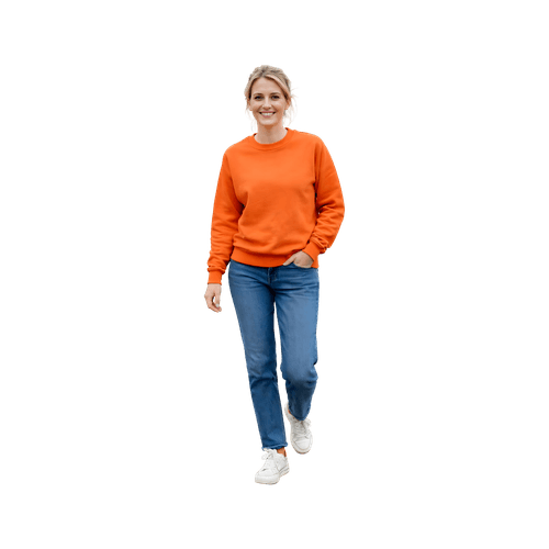 Foto van Koningsdag sweater maat s t/m xl assorti op witte achtergrond