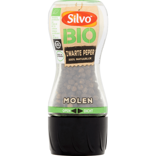 Foto van Silvo Peper zwart op witte achtergrond