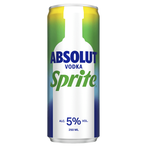 Foto van Absolut Sprite op witte achtergrond
