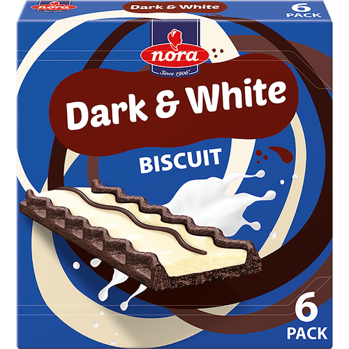 Foto van Nora Cookies & cream op witte achtergrond