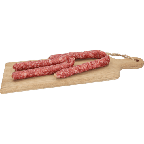 Foto van De Tukker Boerenmetworst op witte achtergrond