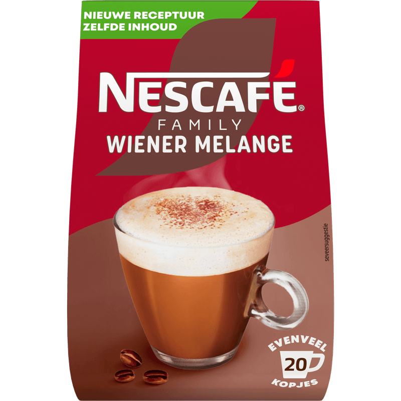 Nescafé Family wiener melange oploskoffie