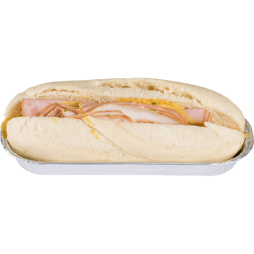 Foto van Pistolet beenham op witte achtergrond