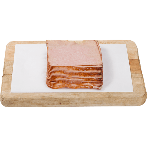 Foto van DekaVers Gegrild gehakt voordeel op witte achtergrond