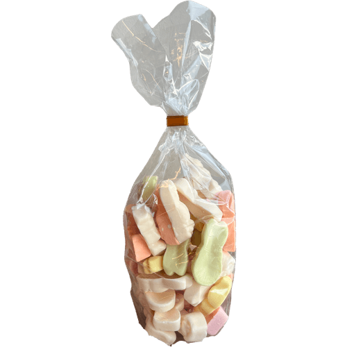 Foto van Grote paashazen op witte achtergrond