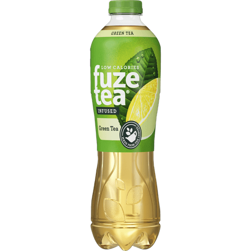 Foto van Fuze tea Green op witte achtergrond