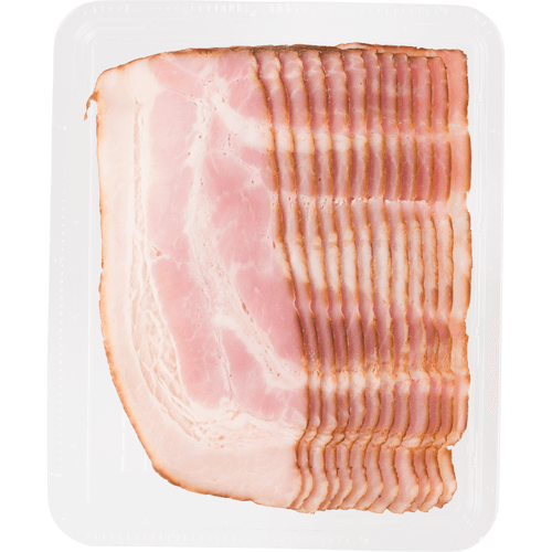 Foto van DekaVers Katenspek op witte achtergrond