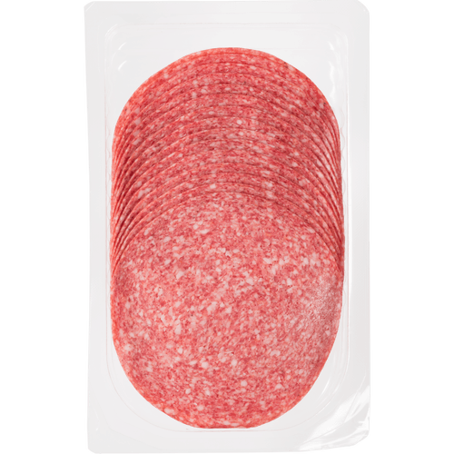 Foto van DekaVers Snijworst op witte achtergrond