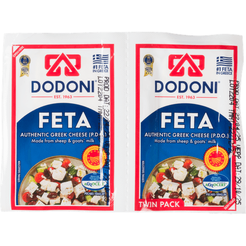 Foto van Dodoni Feta twinpack op witte achtergrond