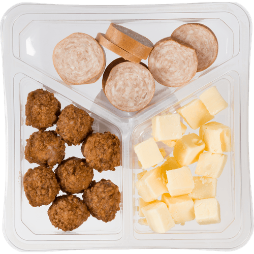 Foto van DekaVers Trio tapas Hollands op witte achtergrond