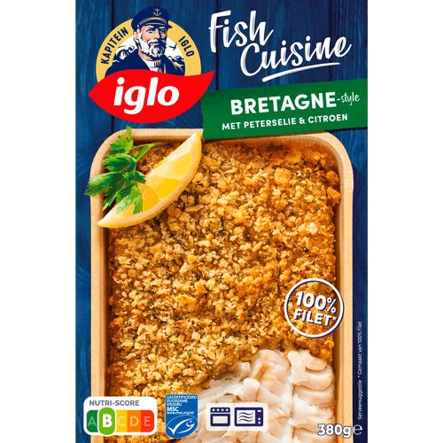 Foto van Iglo Fishcuisine bretagne op witte achtergrond