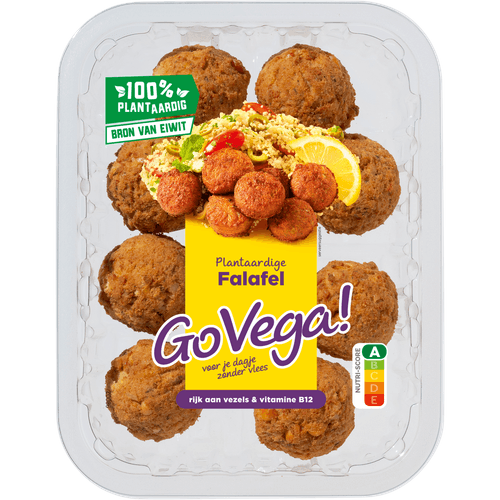 Foto van Go Vega Falafel op witte achtergrond