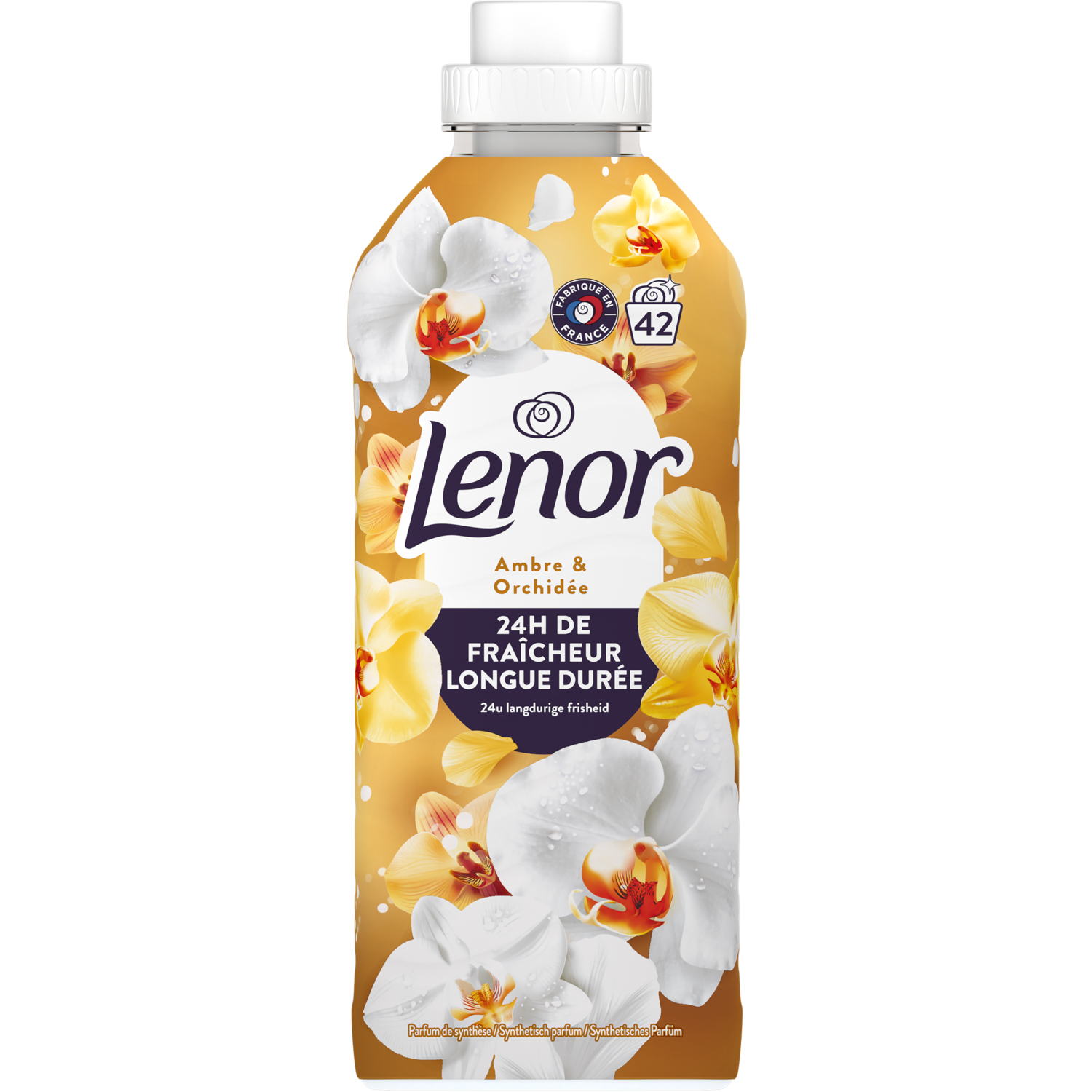 Lenor Wasverzachter amber orchidee 42wb