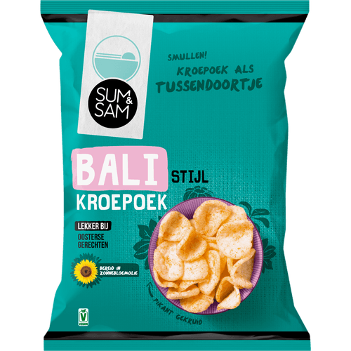 Foto van Sum & Sam Kroepoek bali op witte achtergrond