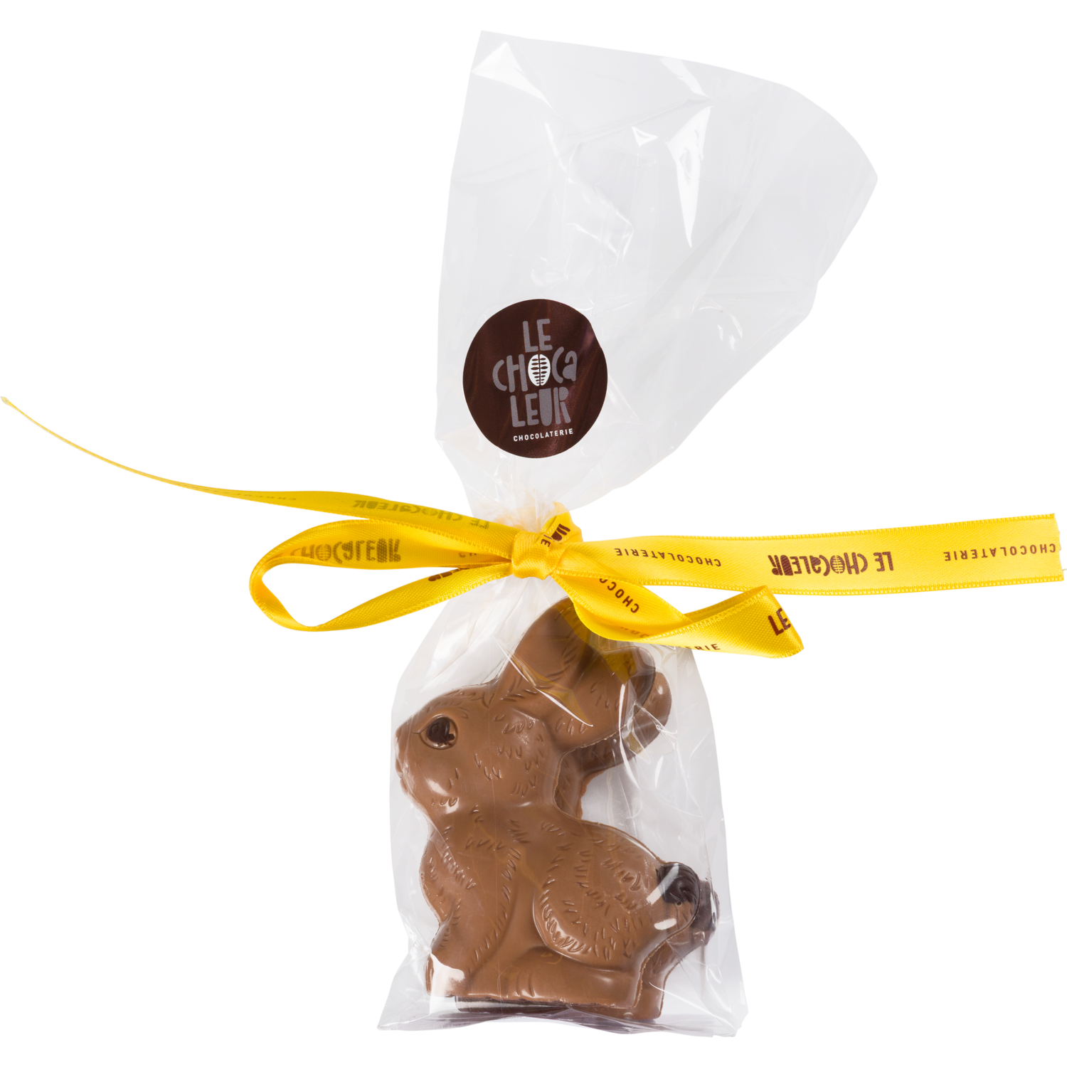Le Chocaleur Zittend konijntje 2 st.