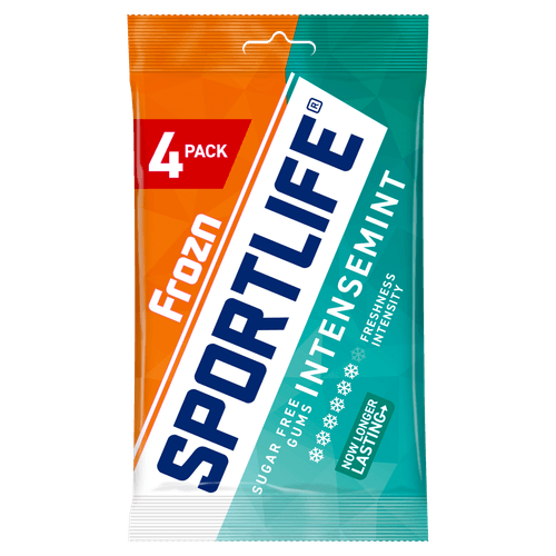 Foto van Sportlife Frozn intensemint 4 st. op witte achtergrond