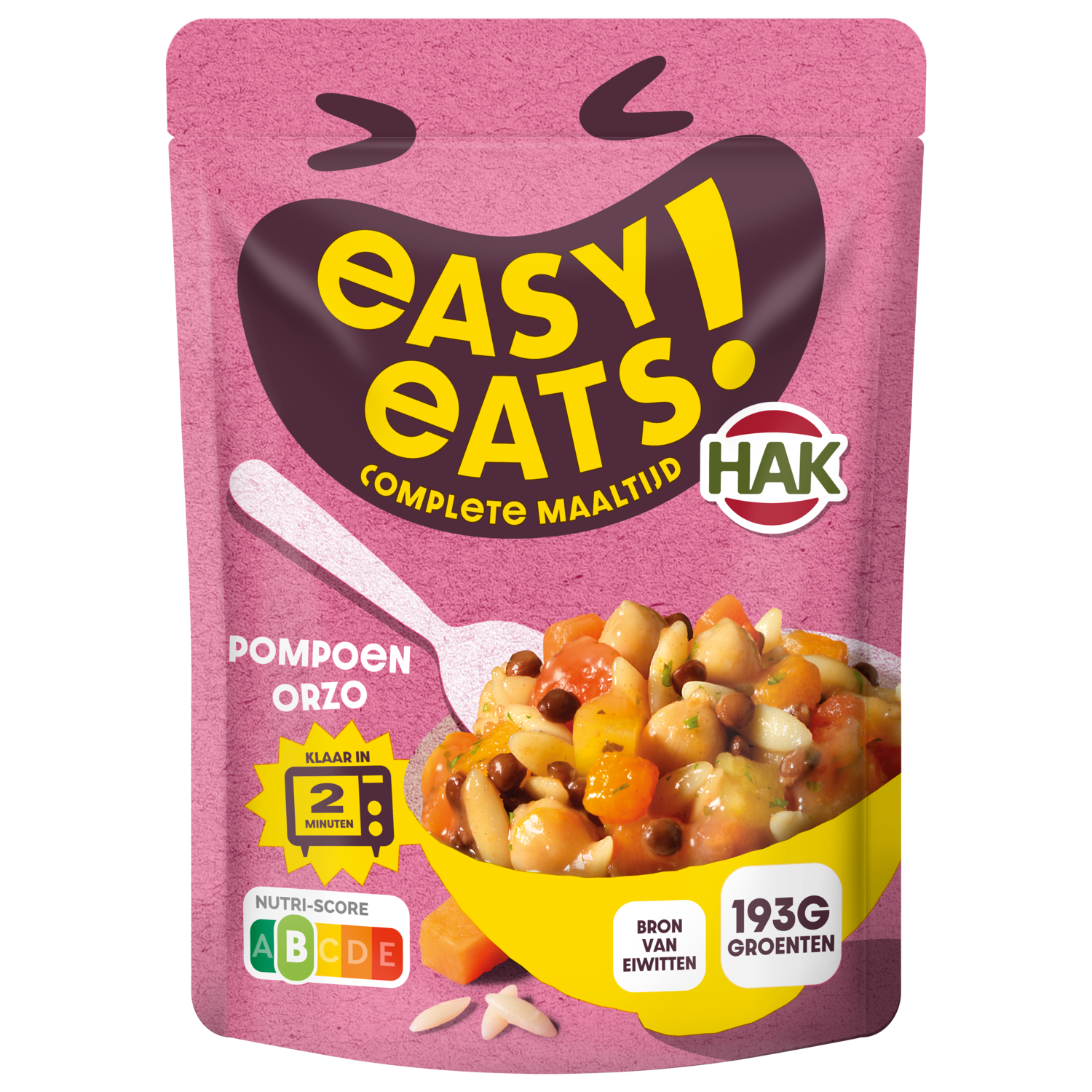 Hak Easy eats Pompoen orzo