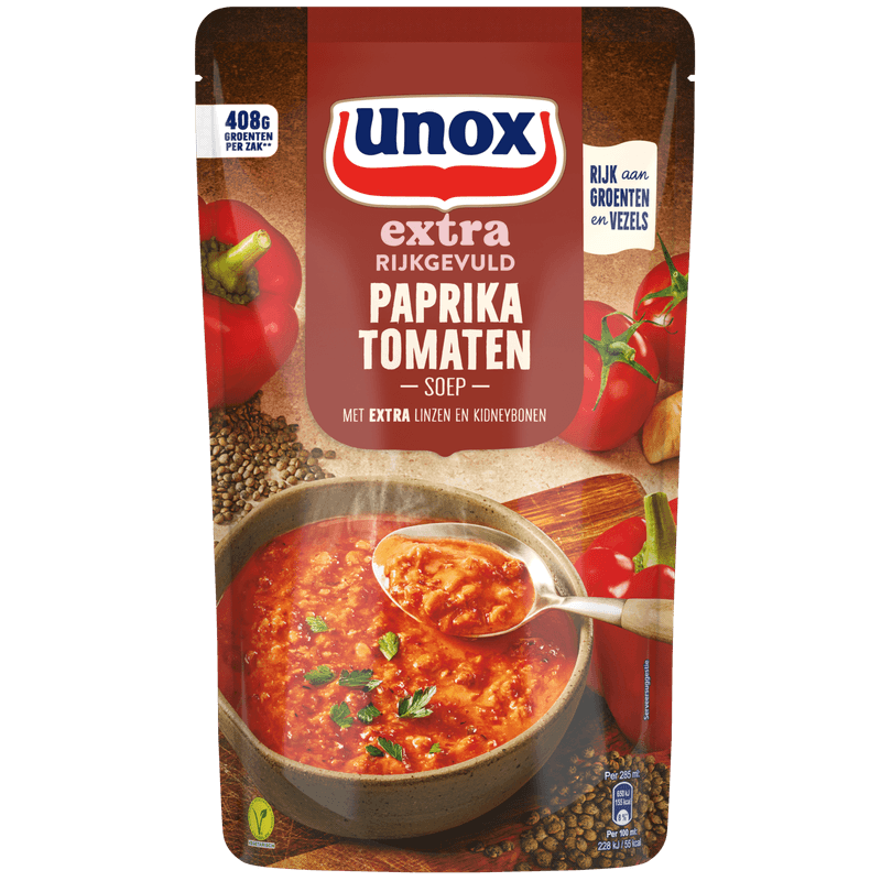 Unox Paprika tomatensoep