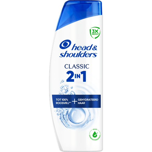 Foto van Head & Shoulders Shampoo classic 2-in-1 op witte achtergrond