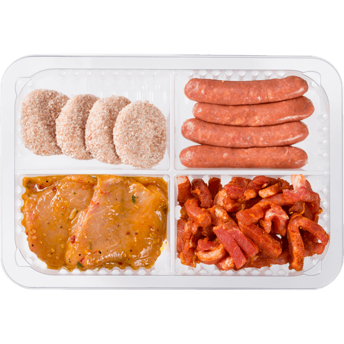 Foto van DekaVers Gourmetschotel op witte achtergrond