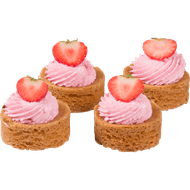 DekaVers Bavaroise slofjes aardbei