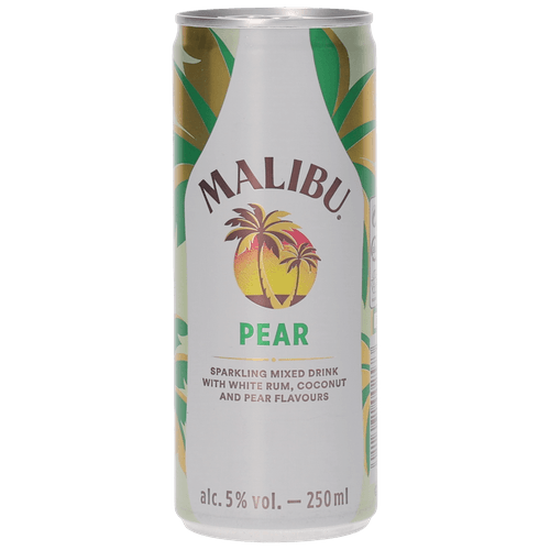 Foto van Malibu Pear op witte achtergrond