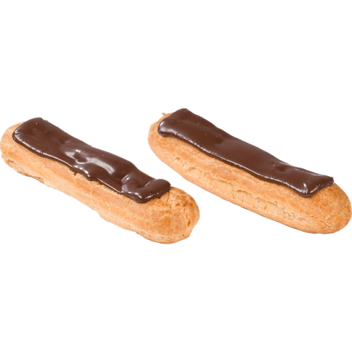Foto van DekaVers Eclairs op witte achtergrond