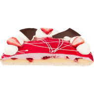 DekaVers Bavaroisevlaai aardbei half