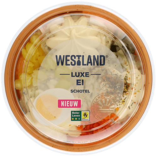 Foto van Westland Salade ei op witte achtergrond