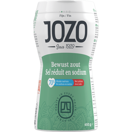 Foto van Jozo Zout light op witte achtergrond