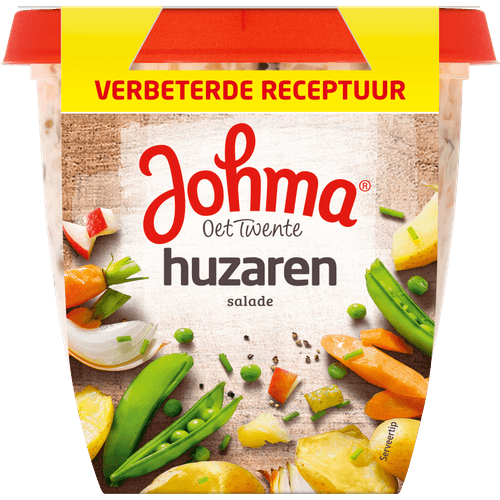 Foto van Johma Salade huzaren op witte achtergrond
