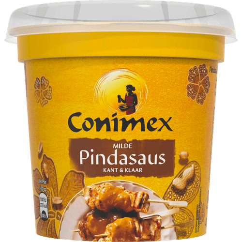 Foto van Conimex Satésaus mild op witte achtergrond