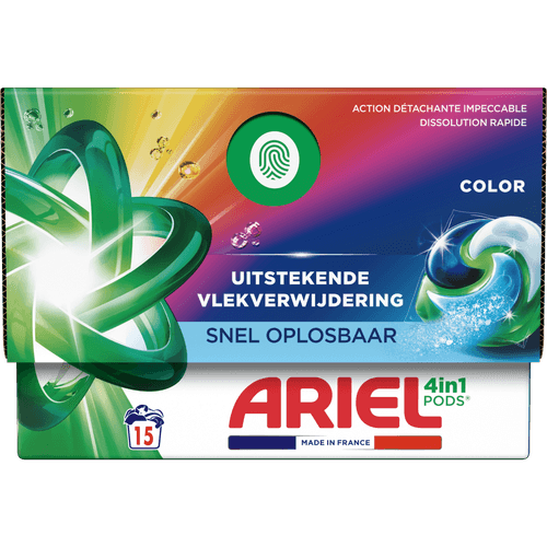 Foto van Ariel All-in-1 pods color op witte achtergrond