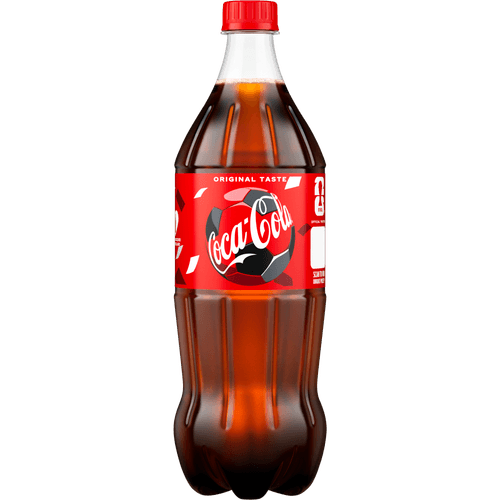 Foto van Coca-Cola Regular op witte achtergrond