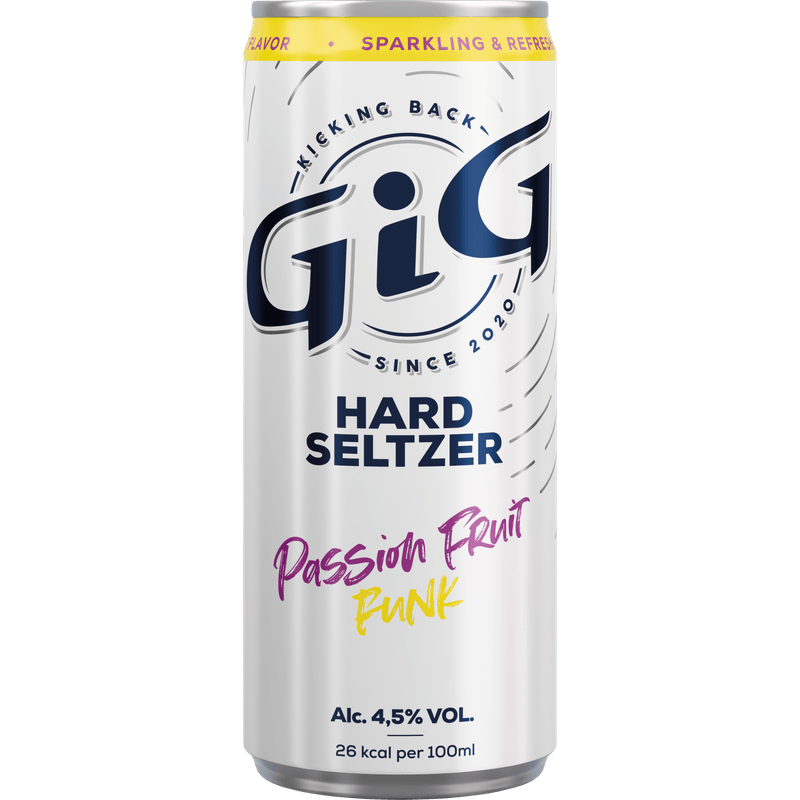 GiG Hardseltzer passionfruit funk
