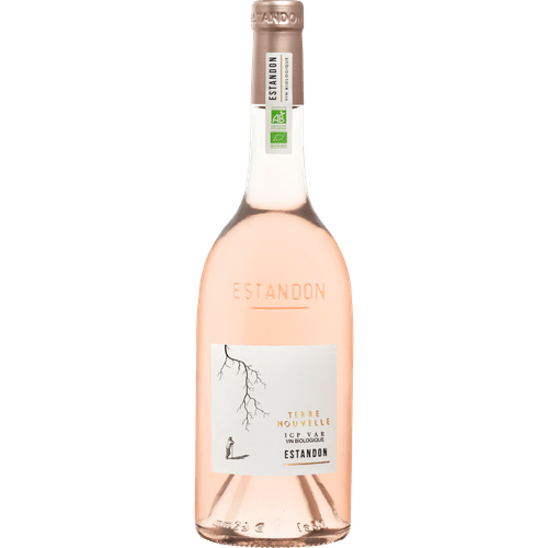 Foto van Estandon Terre nouvelle rose op witte achtergrond