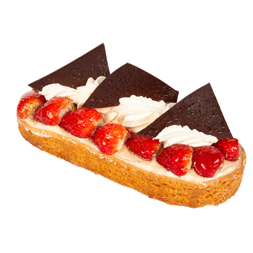 Foto van DekaVers Aardbeienslof op witte achtergrond