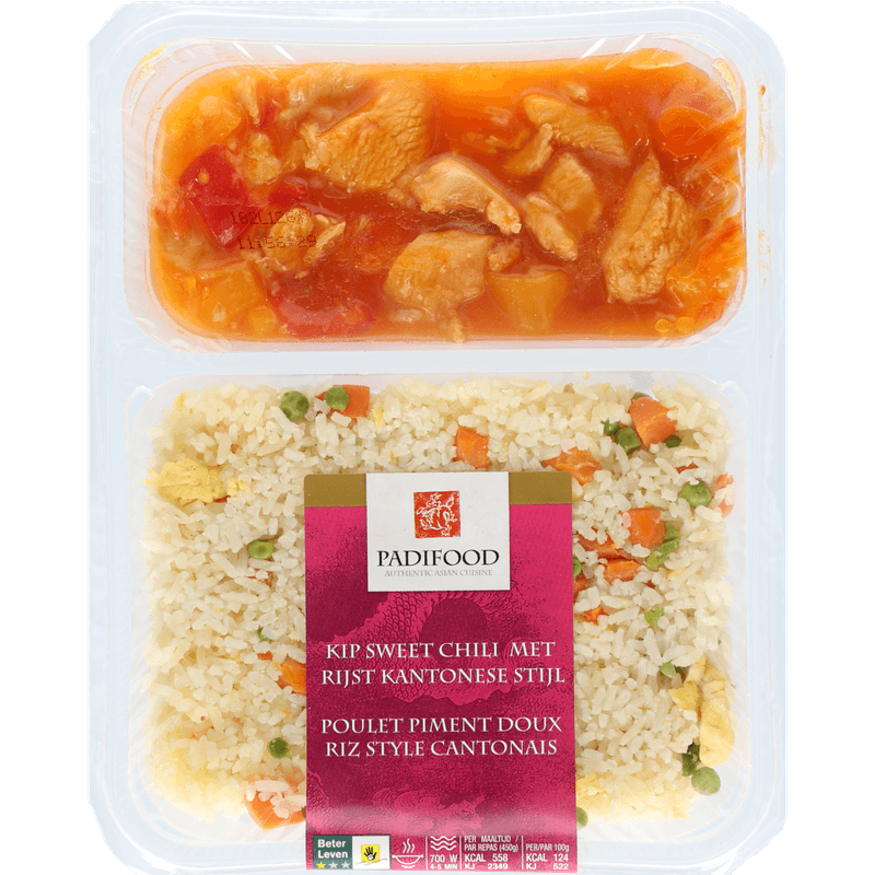 Padifood Chinese kip chili rijst kantonese stijl