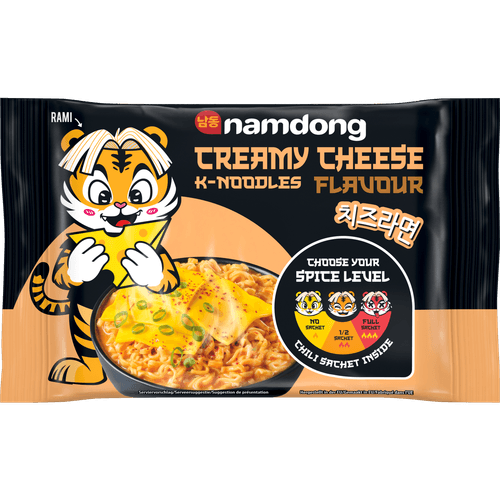 Foto van NAMDONG Gochujang cheese block op witte achtergrond