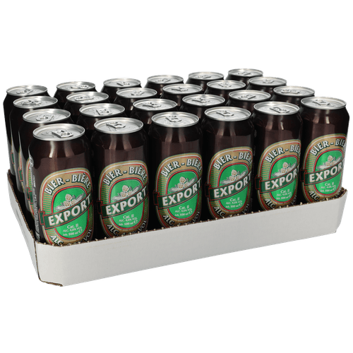 Foto van Export Bier op witte achtergrond