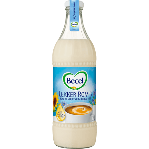 Foto van Becel Koffiemelk omega op witte achtergrond
