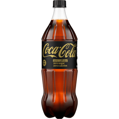 Coca-Cola Zero sugar zero caffeine - 1 liter