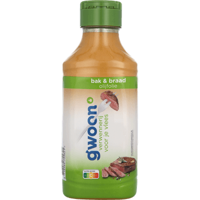 G'woon Bak & braad vloeibaar olijfolie - 500 ml